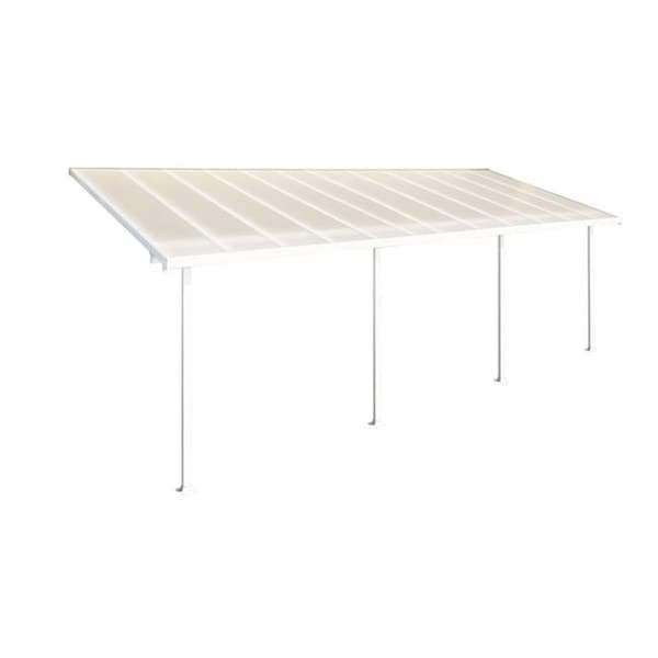 Palram - Canopia HG9324 Feria Patio Cover - 10 ft. x 24 ft. - White